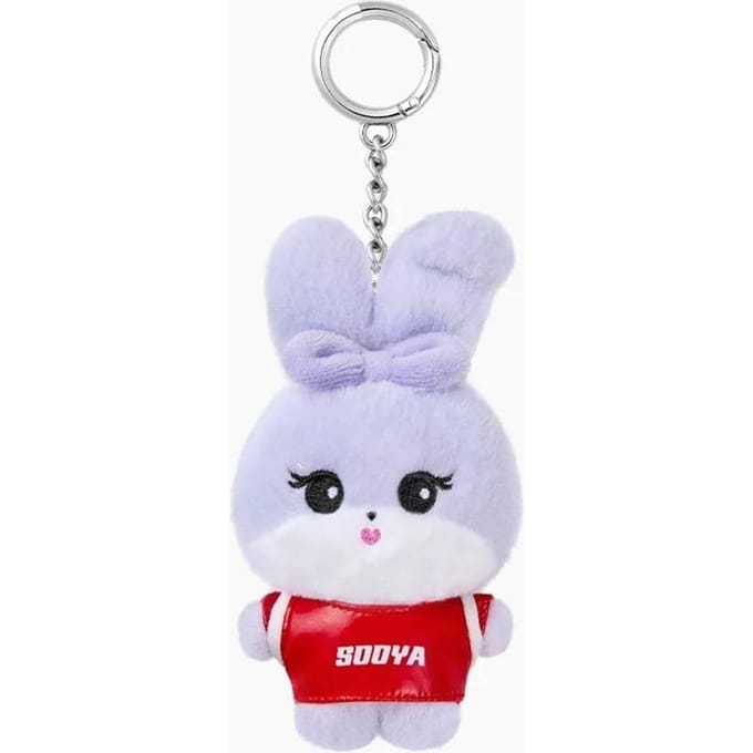 BLACKPINK - [JUMP POPUP] officiële MD Karakter mini Pluche sleutelhanger Jisoo white