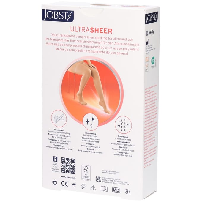 JOBST UltraSheer Kompressions-Schenkelstrümpfe 1