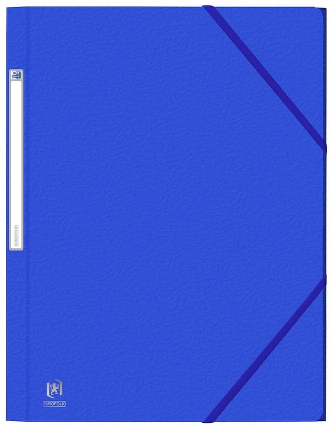 Elba Oxford Eurofolio elastomap, voor ft A4, blauw