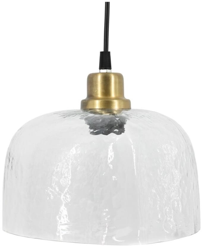 Glazen hanglamp organic