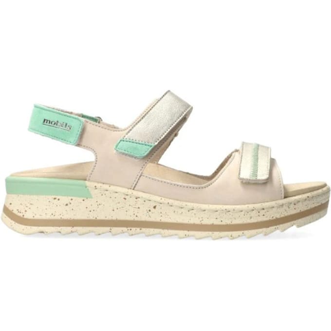Mephisto Mobils Elora - dames sandaal - Taupe - maat 38 (EU) 5 (UK)