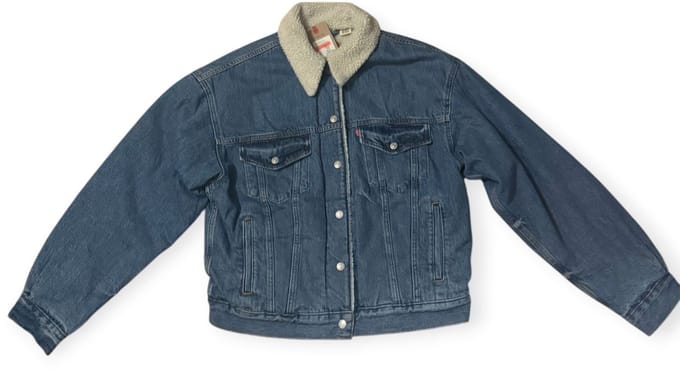 Levi's | Dames '90s Sherpa Trucker Jacket | Maat M
