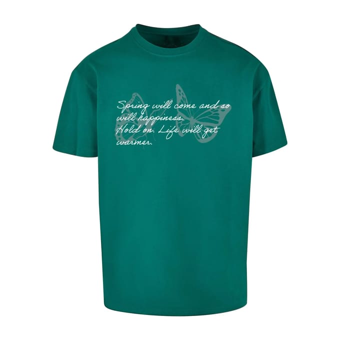 Oversized T-shirt Merchcode Spring Saying Heavy