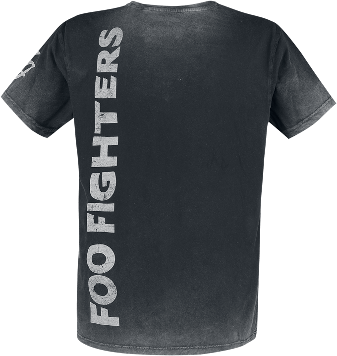 Foo Fighters T-shirt - Bomb Vintage - S tot XXL - voor Mannen - grijs