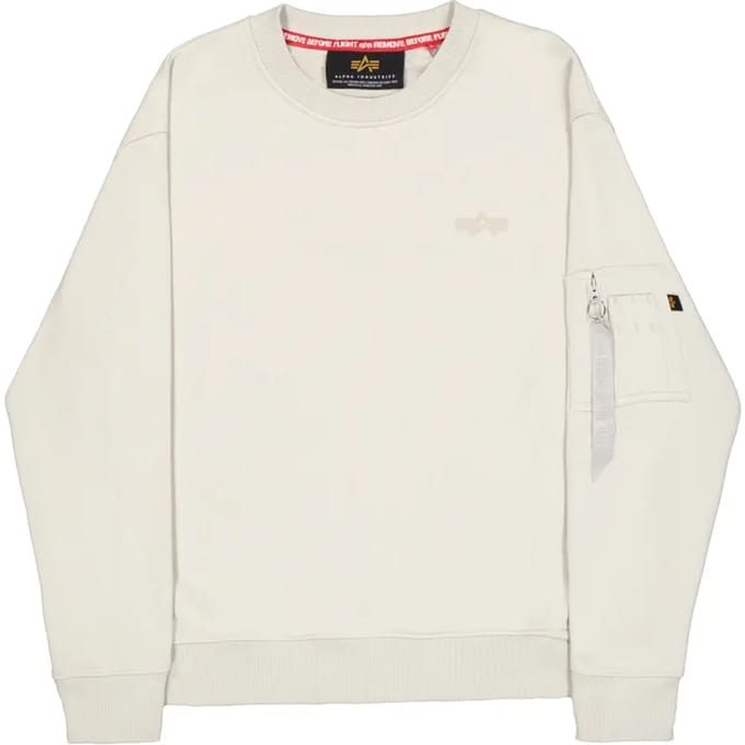 Sweatshirt Alpha Industries Dye To MatchMid Logo