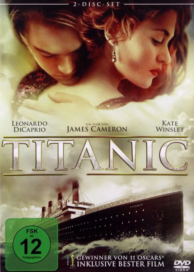 20th Century Fox Titanic DVD Duits, Engels