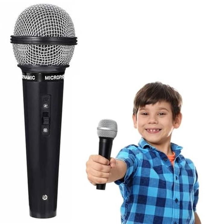 Kindermicrofoon - Kunststof Nepmicrofoon voor Karaoke en Feestjes