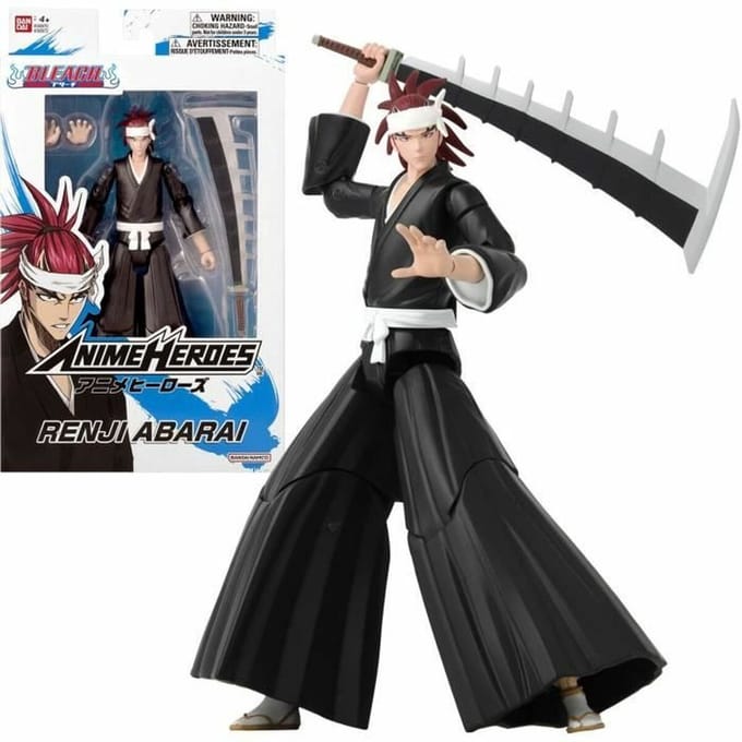 Bandai Bleach: Wave 1 - Abarai Renji 17 cm Action Figure