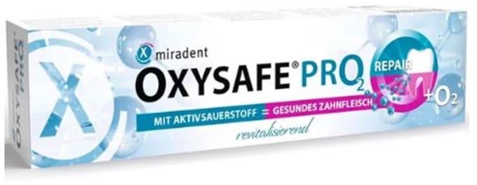 Miradent OXYSAFE Pro² Tandpasta Actieve Zuurstof - 75 ml
