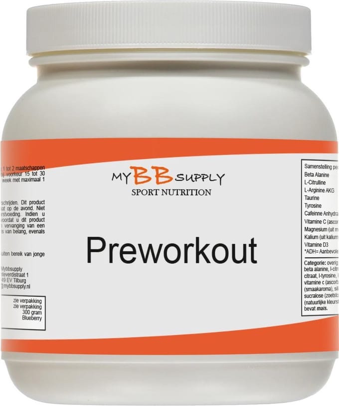 Pre workout nr 1 300gr