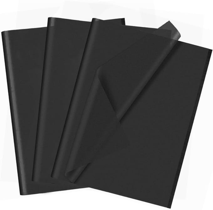 ApexArte® Vloeipapier - Vliegerpapier - Zwart