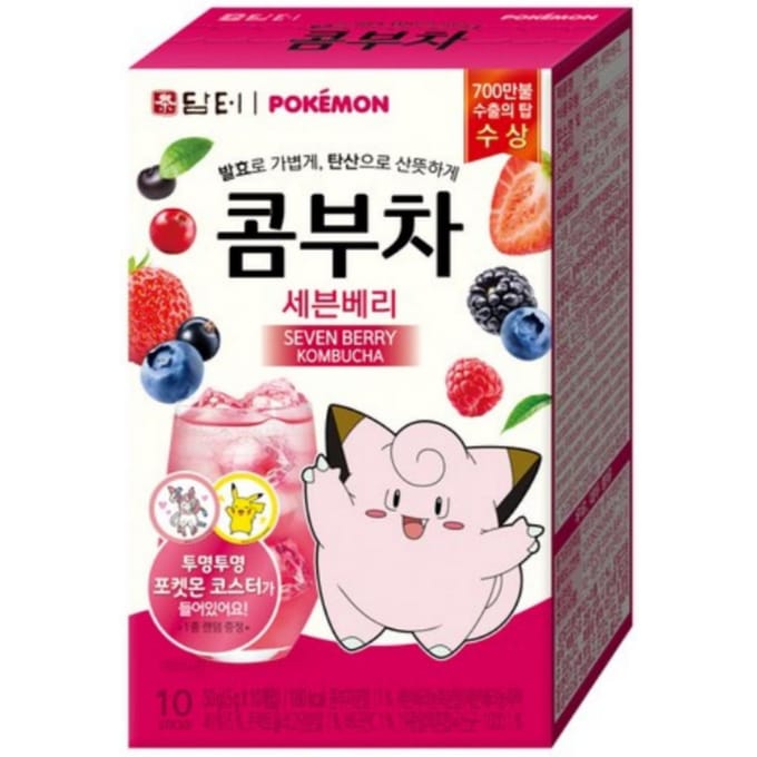 [Damtuh] Pokémon Kombucha Zeven Bessen #5gx10EA gray