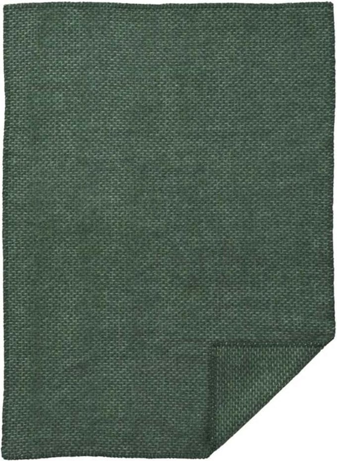 Domino lamswollen wiegdeken groen- Klippan 65x90cm