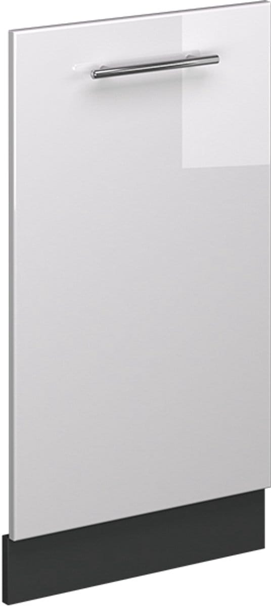 Vicco Fame-Line Vaatwasserfrontpaneel – 45 cm zonder werkblad Wit Hoogglans