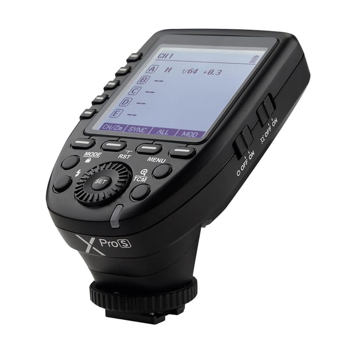 Godox XproS TTL draadloze flitstriggerzender Ondersteuning TTL Autoflash 1/8000s HSS groot LCD-scherm 5 gray