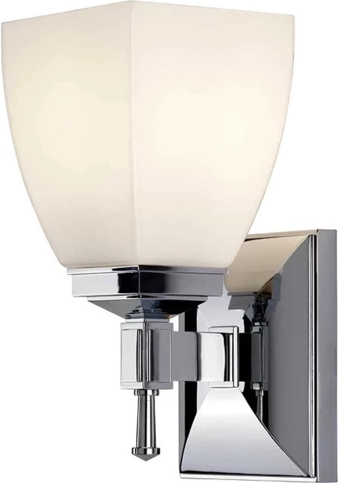 Elstead Lighting LED Badkamerarmatuur Shirebrook | 3W 3000K 300Lm 830 | IP44 | Dimbaar | Polished Chrome
