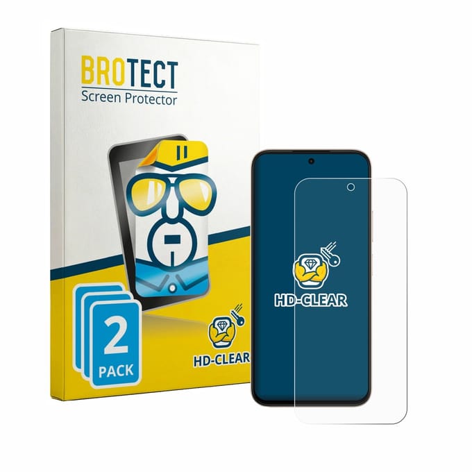 BROTECT - Screenprotector voor Oppo A6t - Folie Beschermfolie transparant 2 Stuks