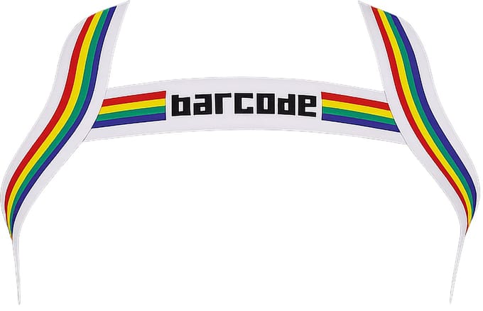 Barcode Berlin Pride Harness White - MAAT L