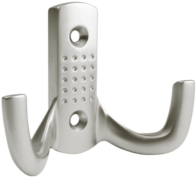 Gamet WP12 - Dubbele Haak - Chroom Satijn - Moderne Stijl