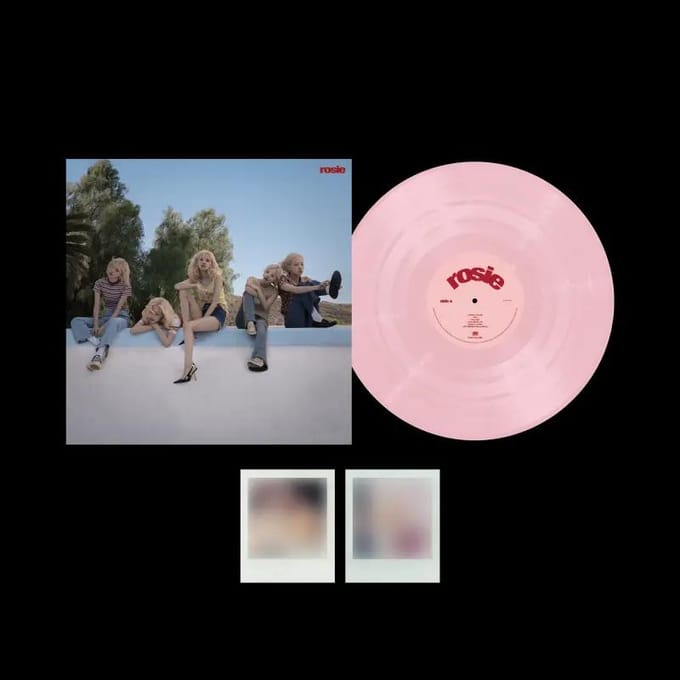 ROSÉ - [ROSIE] PREMIER album studio vinyle COUVERTURE DU GROUPE