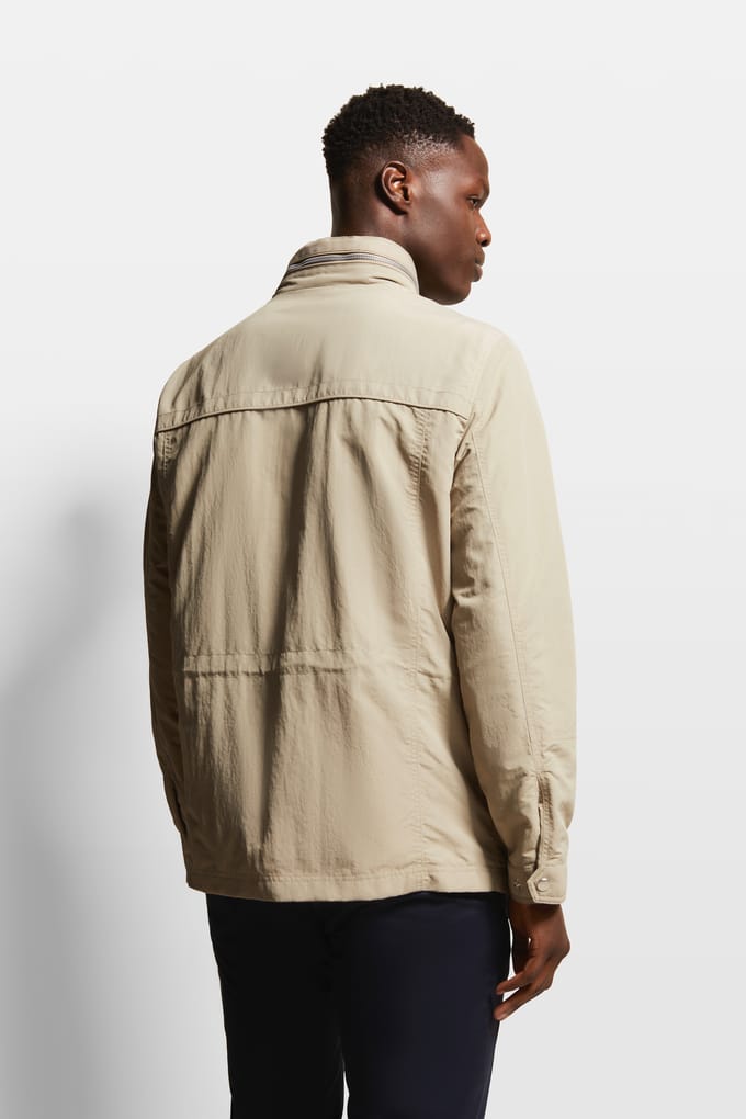 Bugatti Herren Blouson met oprolbare capuchon