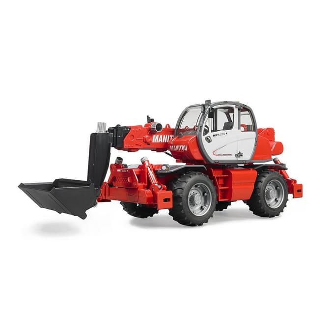 Bruder Manitou Telescopic forklift MRT 2150 with accessories