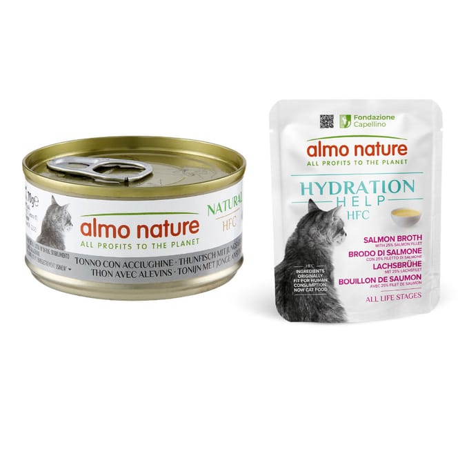 Almo Nature HFC Natural 6 x 70 g Tonijn & Ansjovis