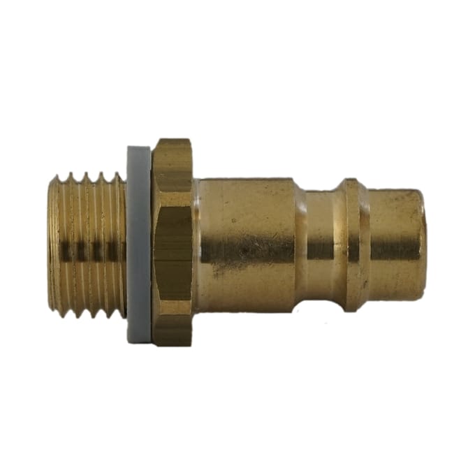 Messing DN 5 Luchtkoppeling Insteeknippel G 3/8 inch Buitendraad [5 Stuks]