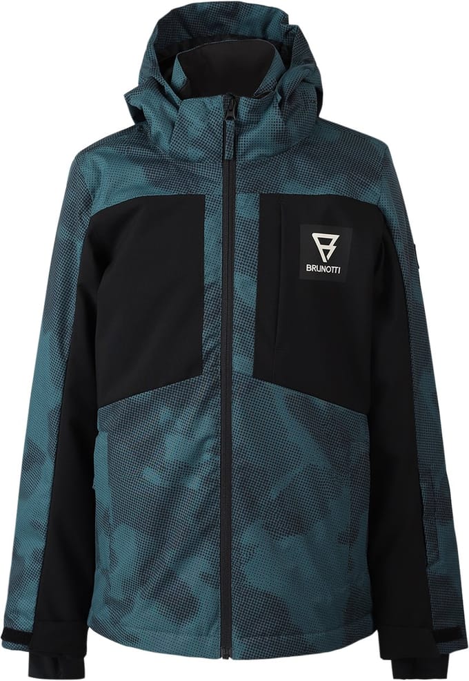 Brunotti Aratiny-Gradient Jongens Wintersport Ski Jas - Groen - 128