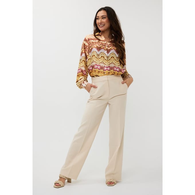 EsQualo Blouse Basic Dreamstory Print Taglia: 40 | Maglie a manica lunga Outlet | Donna