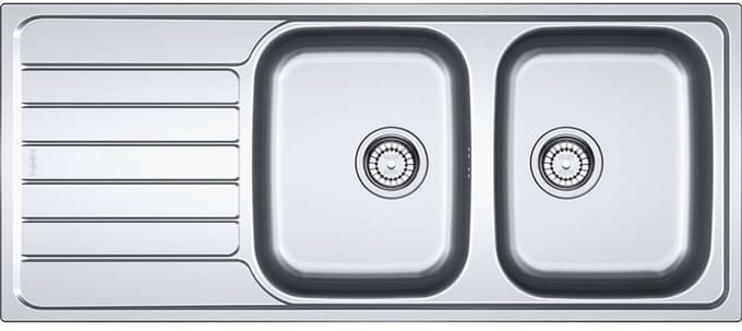 Franke Spark - Spoelbak SKX 621, 116x50 cm, rvs 101.0504.083