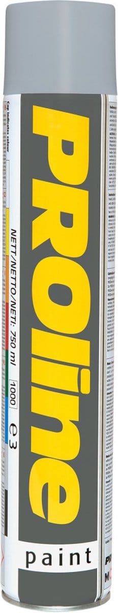 PROline-paint belijningsverf, grijs, 750 ml