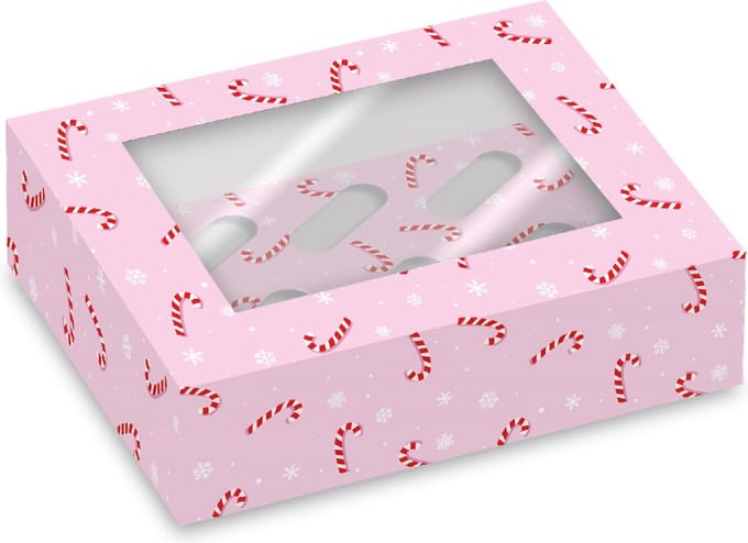 Simply Making Cupcake Doos 6 Zuurstokken pk/2