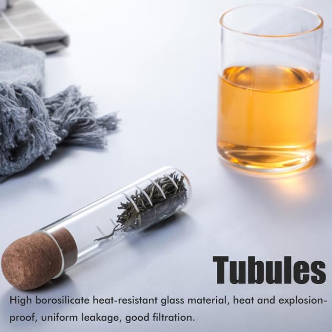 Thee-infuser Hittebestendig Glas Thee-zeef Transparante Thee-kop Zeef