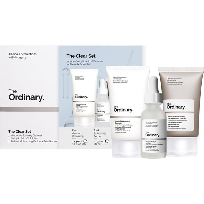The Ordinary The Clear Set - Huidverzorging Set van 3 stuks