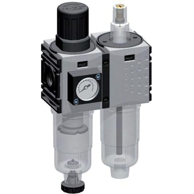 FRL G1/4'' 800l/min 0,5-10,0bar/7-145psi Futura 0