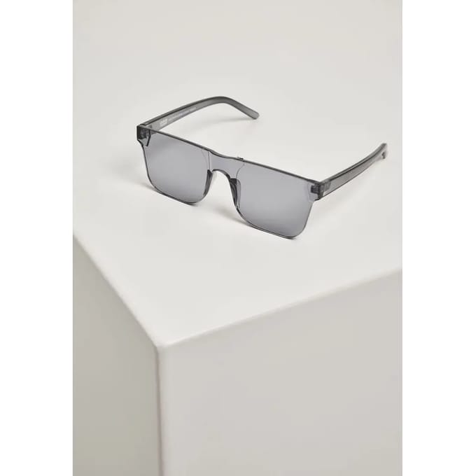 Urban Classics - 105 Chain Sunglasses blk/blk one size Zonnebril - Zwart/Zwart