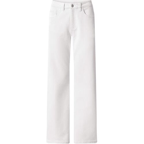 ESMARA Dames jeans - Wide leg (wit, 36)