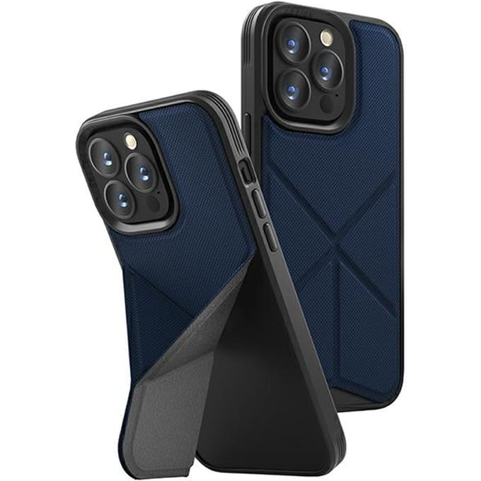 UNIQ Transforma Back Cover hoesje met MagSafe voor Apple iPhone 14 Pro - Blauw