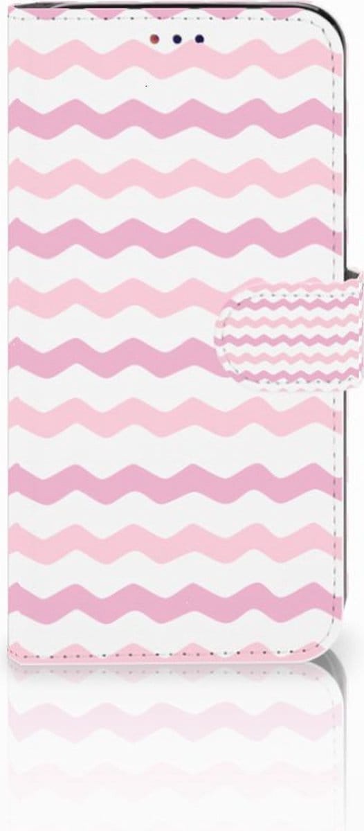 Samsung Galaxy A10 Telefoon Hoesje Waves Roze