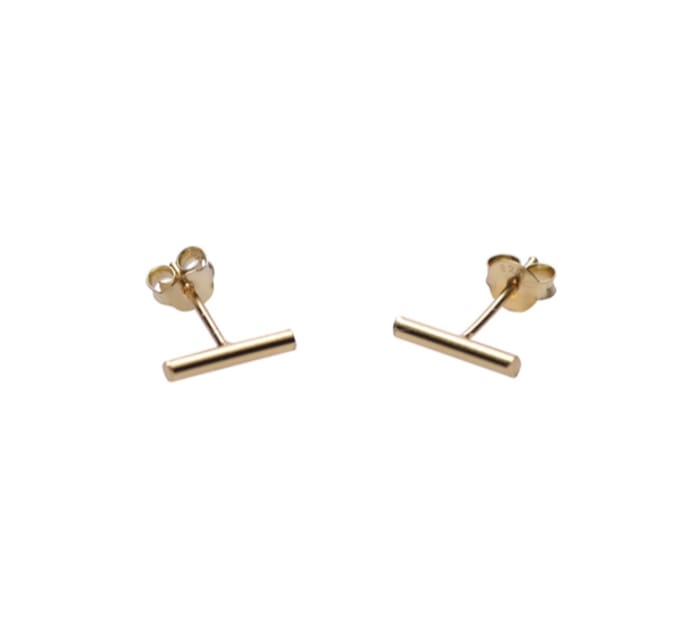 Karma Symbols oorbel TUB05GP Tubes Round