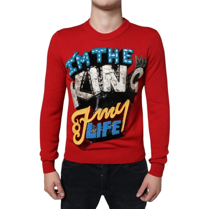 King Of My Life Crewneck Sweater