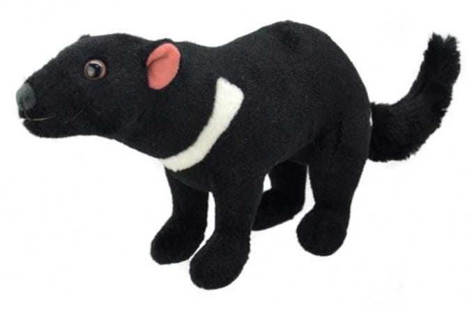 Wild Planet Knuffel Tasmaanse Duivel - Pluche knuffeldier van 31 cm