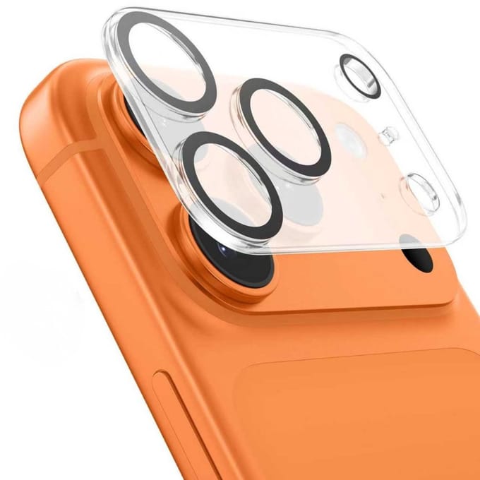 Viewr Camera Lens Protector iPhone 17 Pro Max – 9H Gehard Glas Camerabeschermer