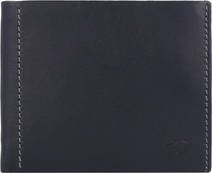 Braun Büffel Portemonnee Henry Wallet Navy Donkerblauw