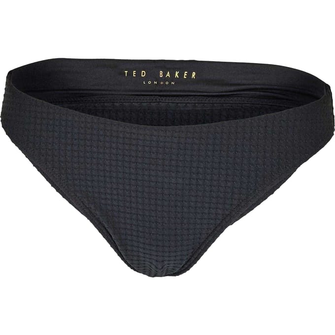 Ted Baker Waffel-hipster-bikinibroekjes voor dames (Zwart)