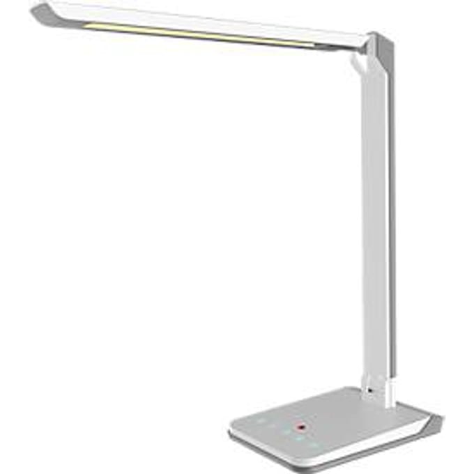 Hansa-by-styro Lumina LED tafellamp, dimbaar, schakelbare lichtsensor, 3 kleurtemperaturen, wit
