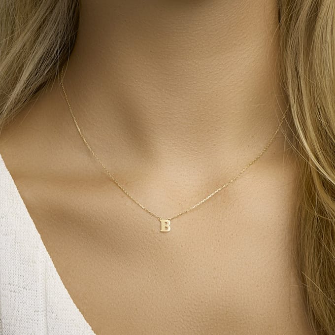 Collier Letter 40 - 42 - 44 Cm