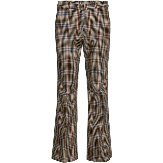 River Woods Pant Loose Long Classic Multi Maat: 46 | Wijde Broeken Outlet | Dames