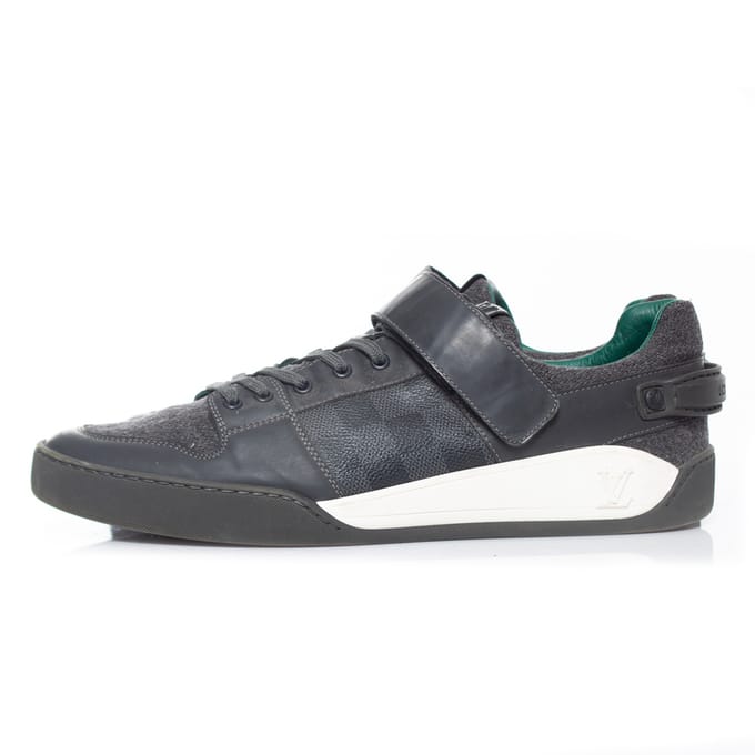 Louis Vuitton Damier-sneakers met klittenband